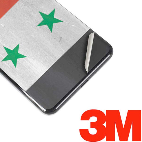Syria Flag Distressed Google Pixel 3 XL Skin